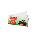 Nyckelring - Rektangulär av aluminium - 10-pack