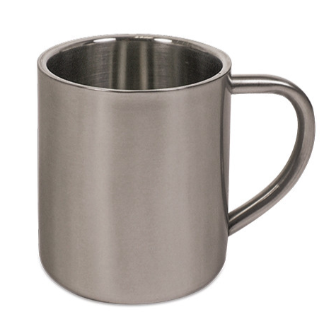 Rostfri stålmugg, small