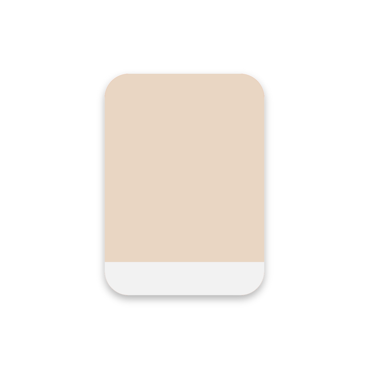Standard vinyl - Blank - 30 cm - MV