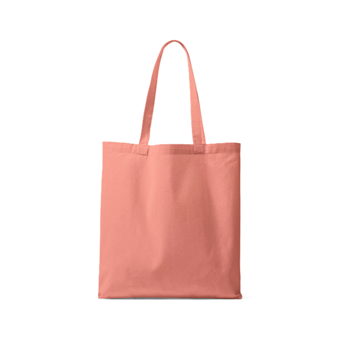 Shoppingbag - Kraftig ekologisk bomullscanvas - Två färger
