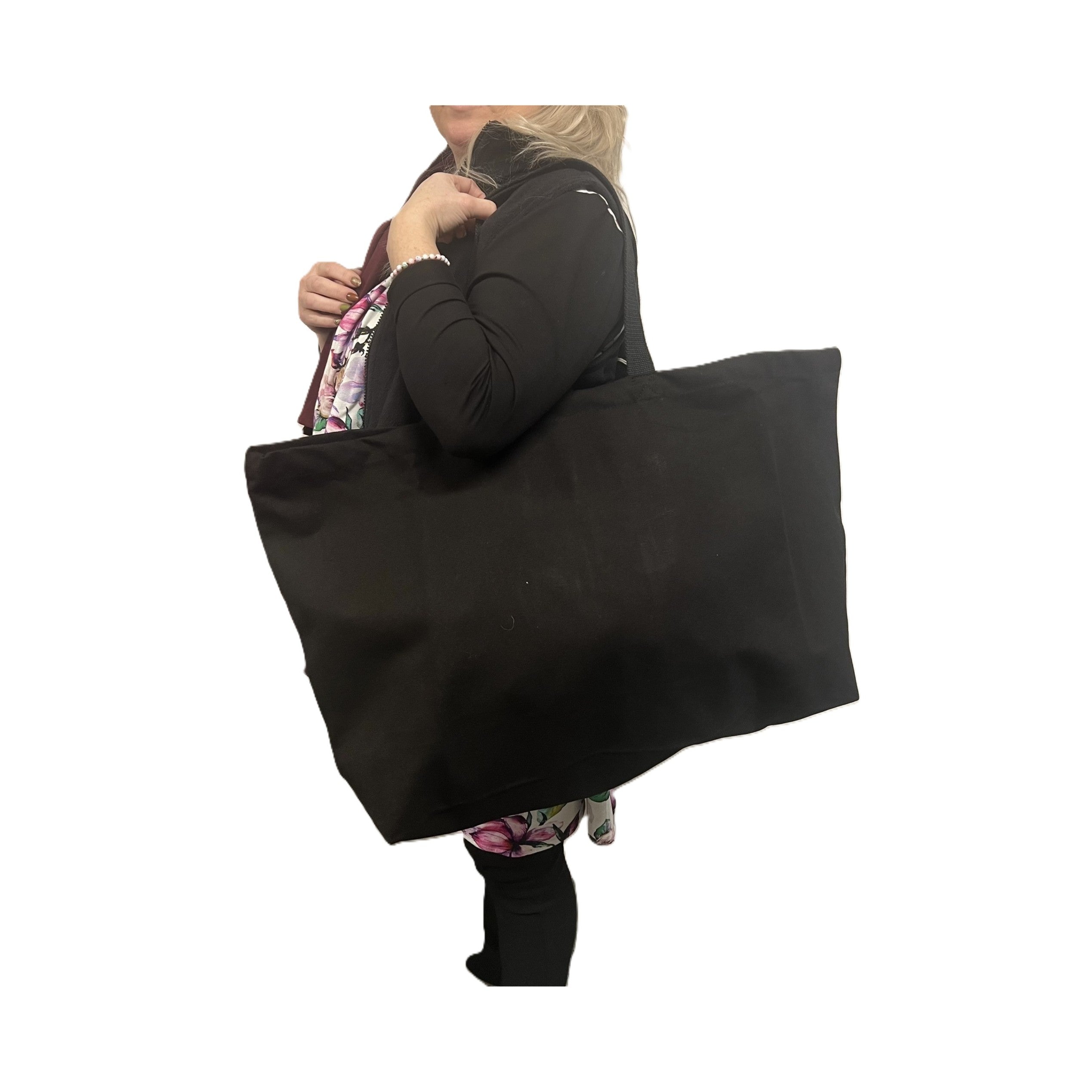Shopping Bag - Mega - Svart