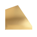 Sublimeringsplåt - Aluminium - Krom Guld