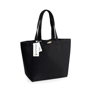 Canvas Bag - med duffelknapp - Flera färger