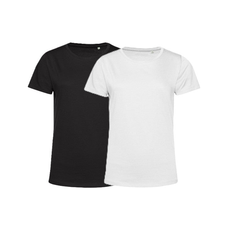 T-shirt Dam Eko - Svart / Vit