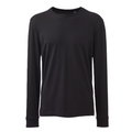 T-shirt Unisex - Långärmad Svart