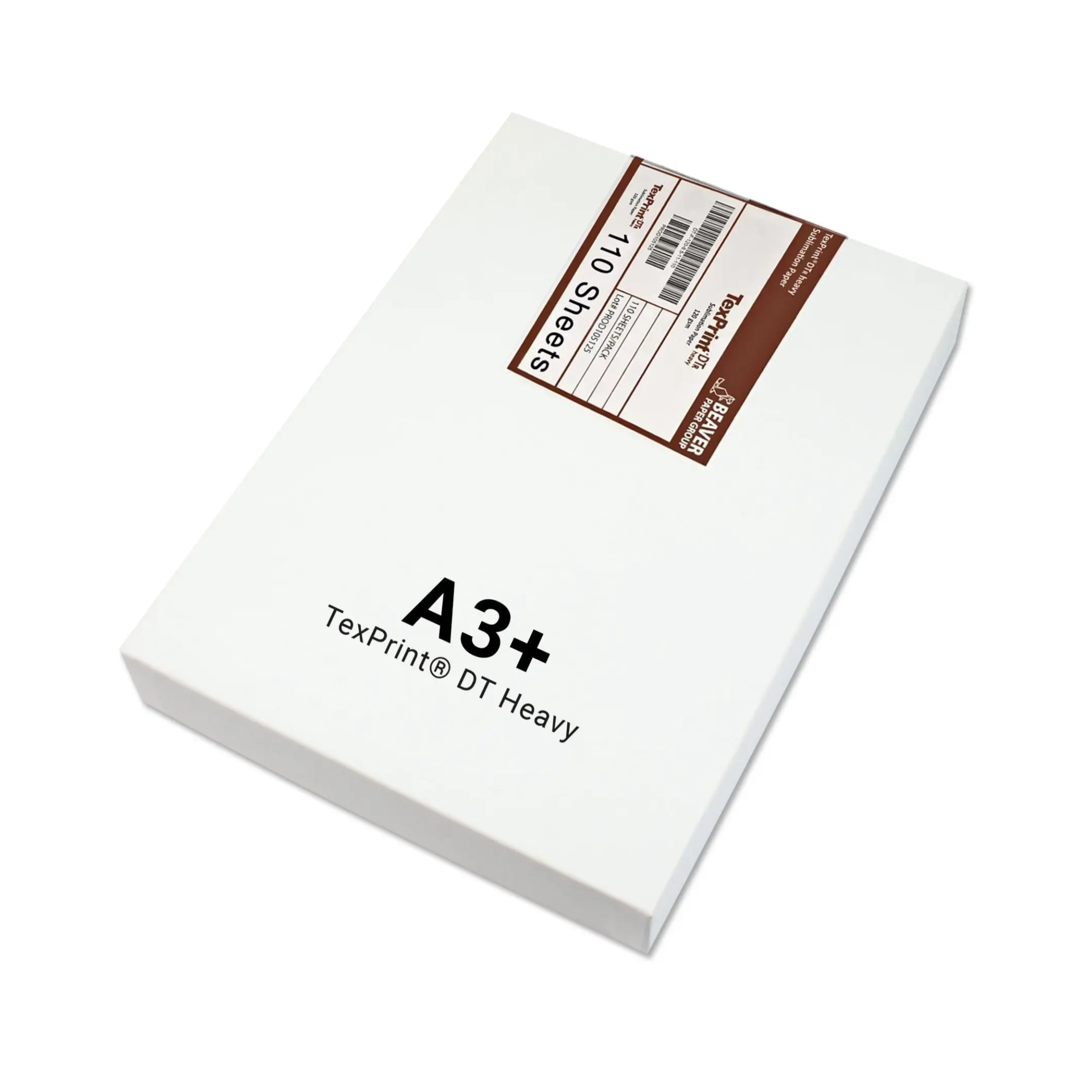 Sublimeringspapper - TexPrint DTr Heavy 120 g - A4 och A3+