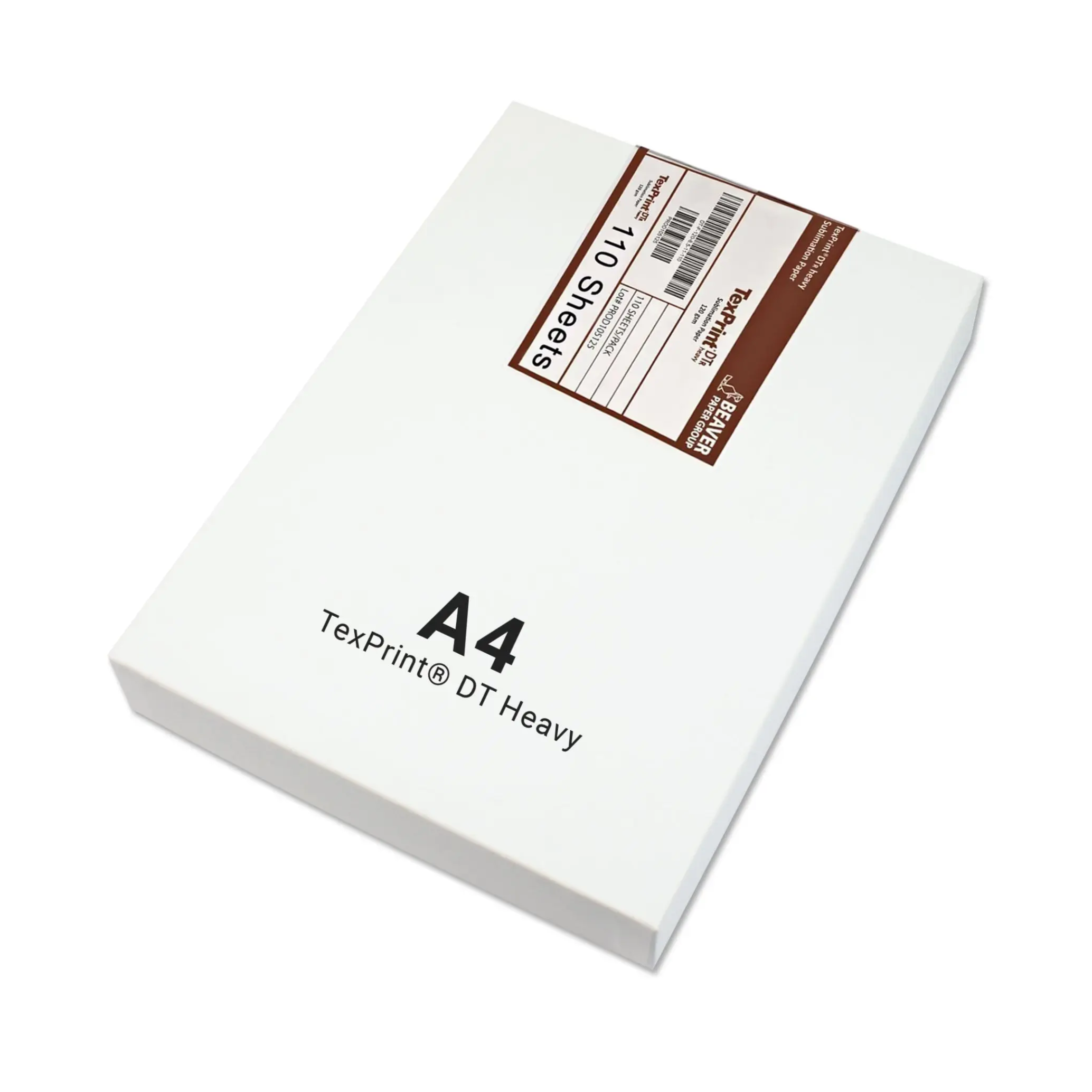 Sublimeringspapper - TexPrint DTr Heavy 120 g - A4 och A3+