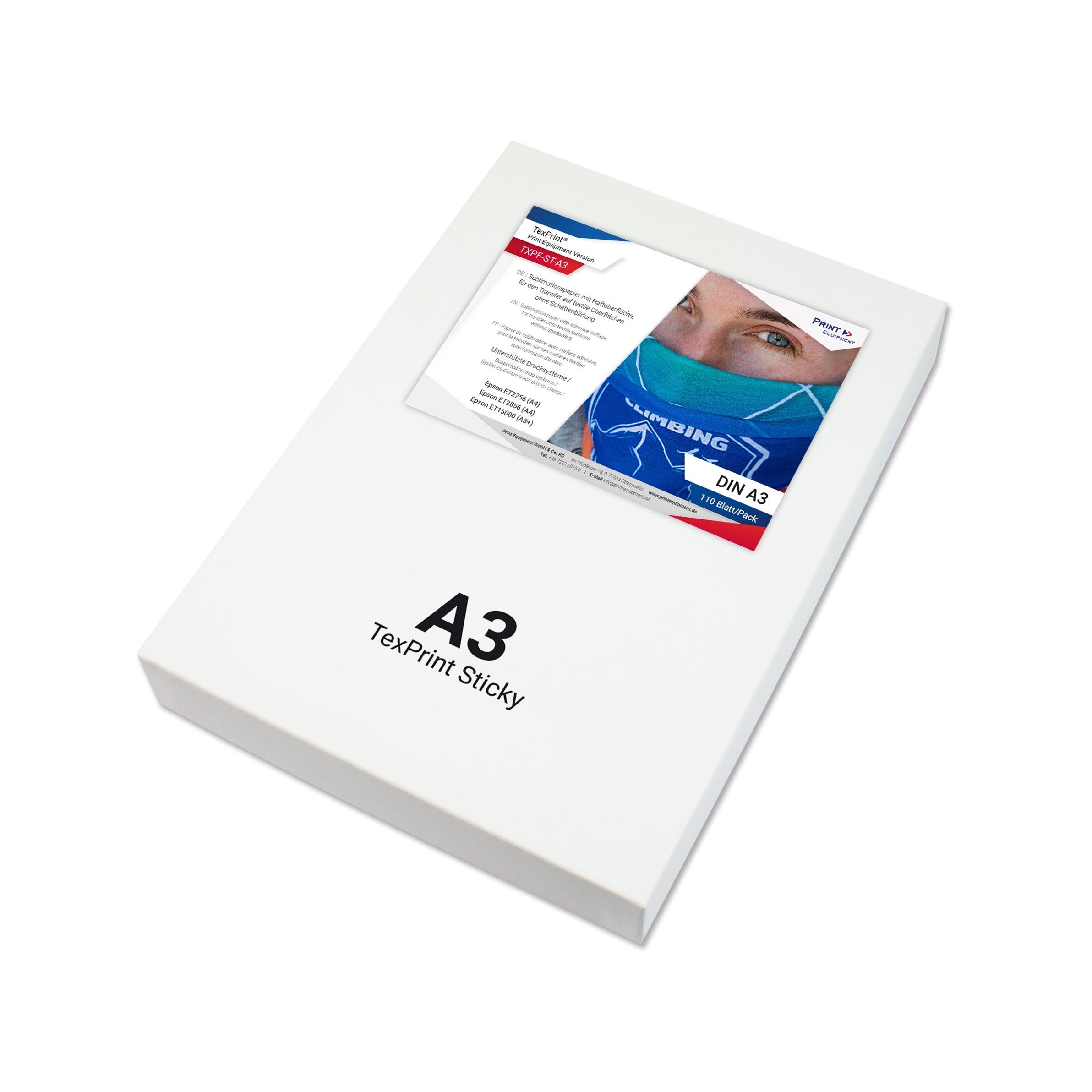 Sublimeringspapper - Textil Sticky - A4 och A3