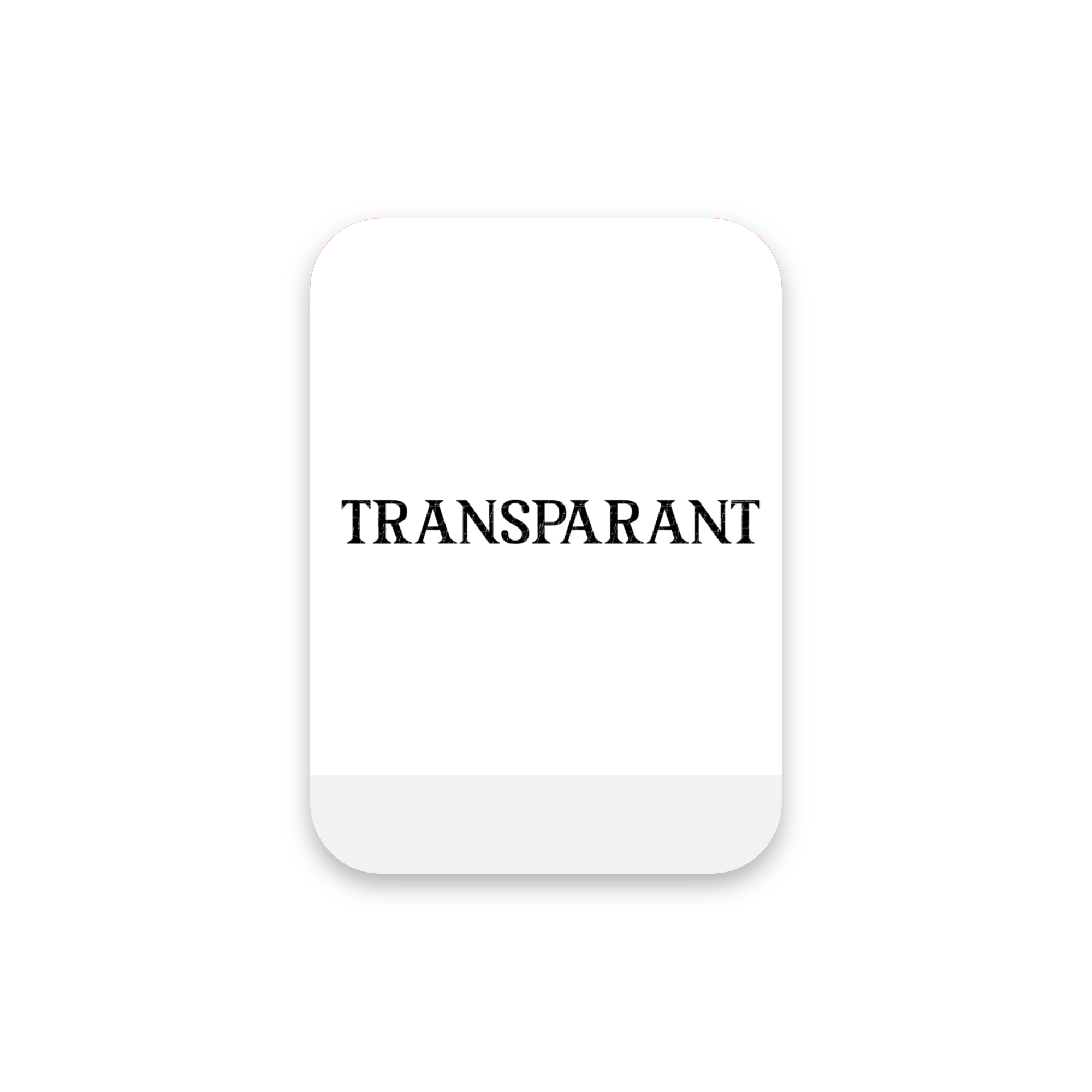 Standard vinyl Blank/Matt - MV