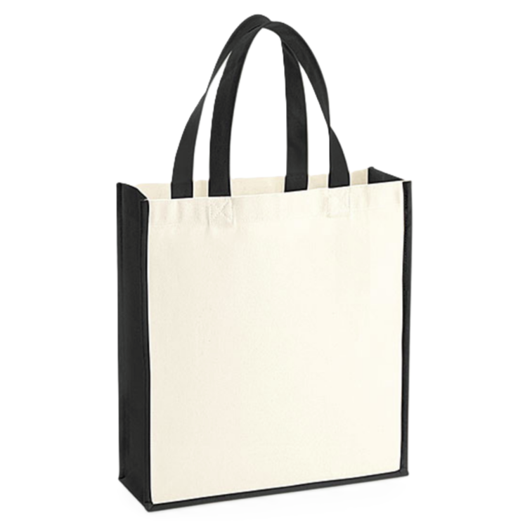 Gallery Canvas Gift Bag - Tvåfärgad
